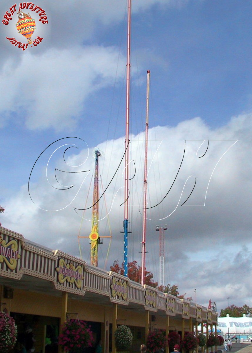 Sling Shot at Six Flags Great Adventure